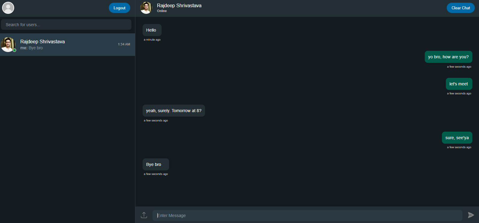 WhatsApp Web Clone